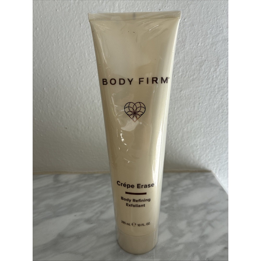 Body Firm Crêpe Erase Body Refining Exfoliant, 10 Fl Oz Fragrance Free Sealed